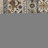 8' X 11' Blue And Gray Oriental Area Rug With Fringe
