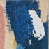 8' X 10' Blue And Gold Abstract Distressed Area Rug