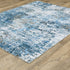 8' X 10' Ivory Abstract Distressed Area Rug