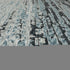 8' X 11' Blue And Beige Ombre Area Rug With Fringe