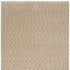 8' X 11' Beige And Tan Striped Area Rug With Fringe