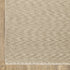 8' X 11' Beige And Tan Striped Area Rug With Fringe