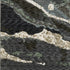 8' X 11' Blue Black And Beige Abstract Area Rug With Fringe