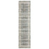 8' X 10' Gray And Ivory Oriental Area Rug