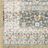8' X 10' Gray And Ivory Oriental Area Rug