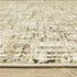 8' X 11' Ivory And Brown Abstract Area Rug