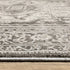 8' X 11' Gray And Ivory Oriental Area Rug