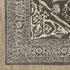 8' X 11' Gray And Ivory Oriental Area Rug