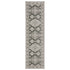 8' X 11' Gray Medallion Area Rug