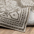 8' X 11' Gray Medallion Area Rug
