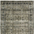 8' X 10' Charcoal And Blue Oriental Area Rug