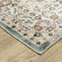 8' X 10' Gray And Ivory Oriental Area Rug