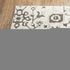 8' X 11' Ivory And Gray Oriental Area Rug