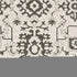 8' X 11' Ivory And Gray Oriental Area Rug