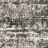 8' X 11' Ivory And Gray Abstract Area Rug