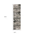8' X 11' Ivory And Gray Abstract Area Rug