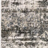 8' X 11' Ivory And Gray Abstract Area Rug