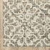 8' X 10' Brown And Ivory Wool Floral Hand Tufted Area Rug