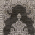 8' X 11' Gray And Beige Medallion Area Rug With Fringe