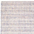 8' X 10' Ivory Blue And Yellow Striped Hand Tufted Area Rug