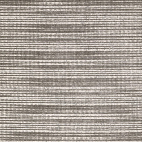 8' X 10' Gray And Ivory Striped Hand Tufted Area Rug