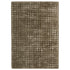 8' X 11' Brown And Ivory Geometric Area Rug