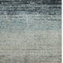 8' X 11' Blue And Beige Ombre Area Rug With Fringe