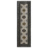 8' X 11' Ivory Medallion Area Rug With Fringe