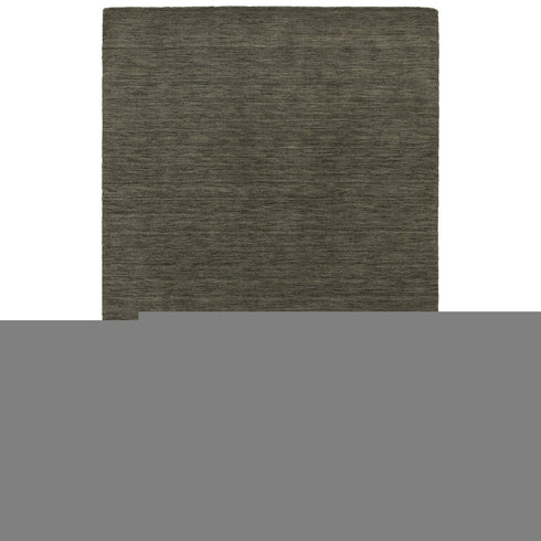 8' X 10' Charcoal Wool Hand Tufted Area Rug