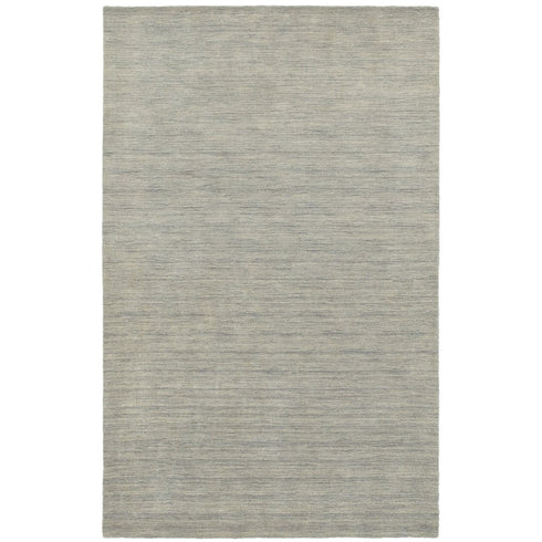 8' X 10' Gray Wool Hand Tufted Area Rug