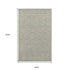 8' X 10' Gray Wool Hand Tufted Area Rug