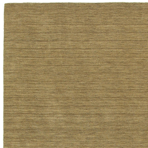 8' X 10' Gold Wool Hand Tufted Area Rug