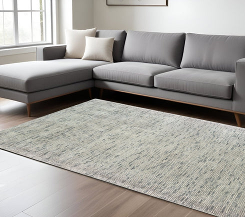 8' X 10' Stone Hand Tufted Area Rug