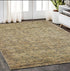 8' X 10' Gold Hand Tufted Area Rug