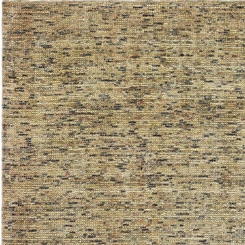 8' X 10' Gold Hand Tufted Area Rug