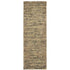 8' X 10' Gold Hand Tufted Area Rug