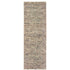 8' Ivory And Sand Hand Tufted Runner Rug
