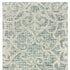 8' X 10' Gray And Ivory Wool Geometric Hand Tufted Area Rug