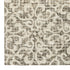 8' X 10' Brown And Ivory Wool Floral Hand Tufted Area Rug