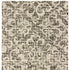 8' X 10' Brown And Ivory Wool Floral Hand Tufted Area Rug