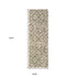 8' X 10' Brown And Ivory Wool Floral Hand Tufted Area Rug