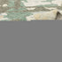 8' X 10' Gray And Teal Wool Abstract Hand Tufted Area Rug