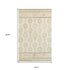 8' X 10' Sand Wool Floral Hand Tufted Area Rug