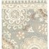 8' X 10' Gray And Sand Wool Floral Hand Tufted Area Rug