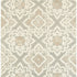 8' X 10' Gray And Sand Wool Geometric Hand Tufted Area Rug