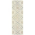 8' X 10' Gray And Sand Wool Geometric Hand Tufted Area Rug