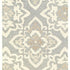 8' X 10' Gray And Sand Wool Geometric Hand Tufted Area Rug