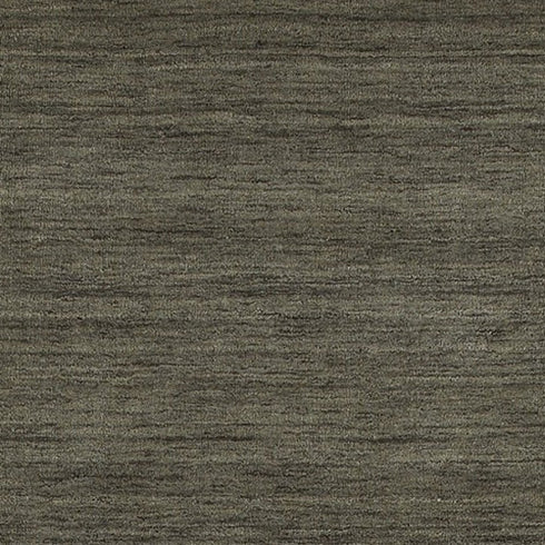 8' X 10' Charcoal Wool Hand Tufted Area Rug