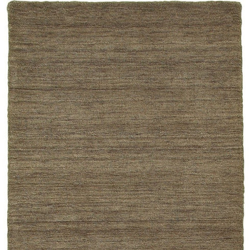 8' X 10' Gray Wool Hand Tufted Area Rug