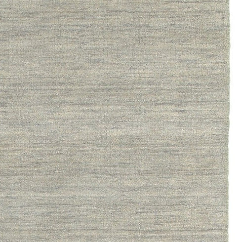 8' X 10' Gray Wool Hand Tufted Area Rug